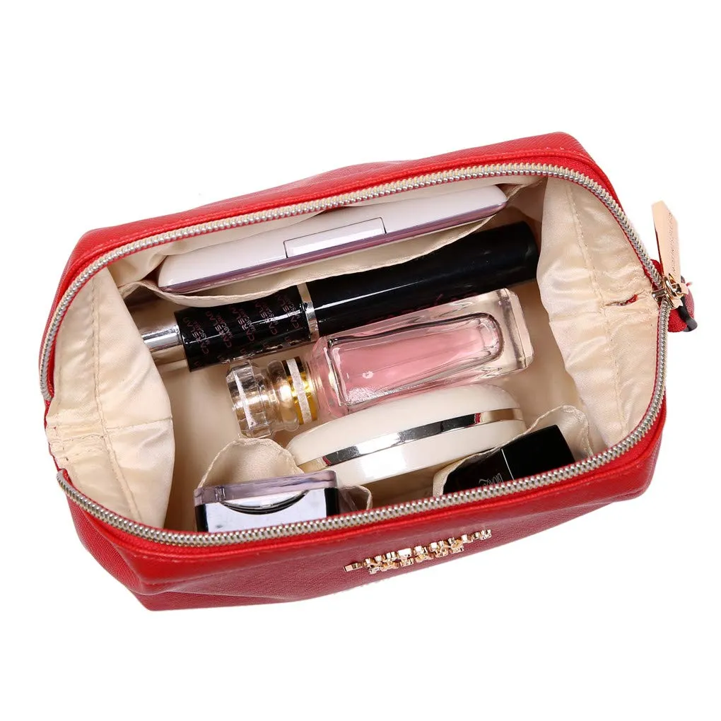 Makeup Bag Light Red