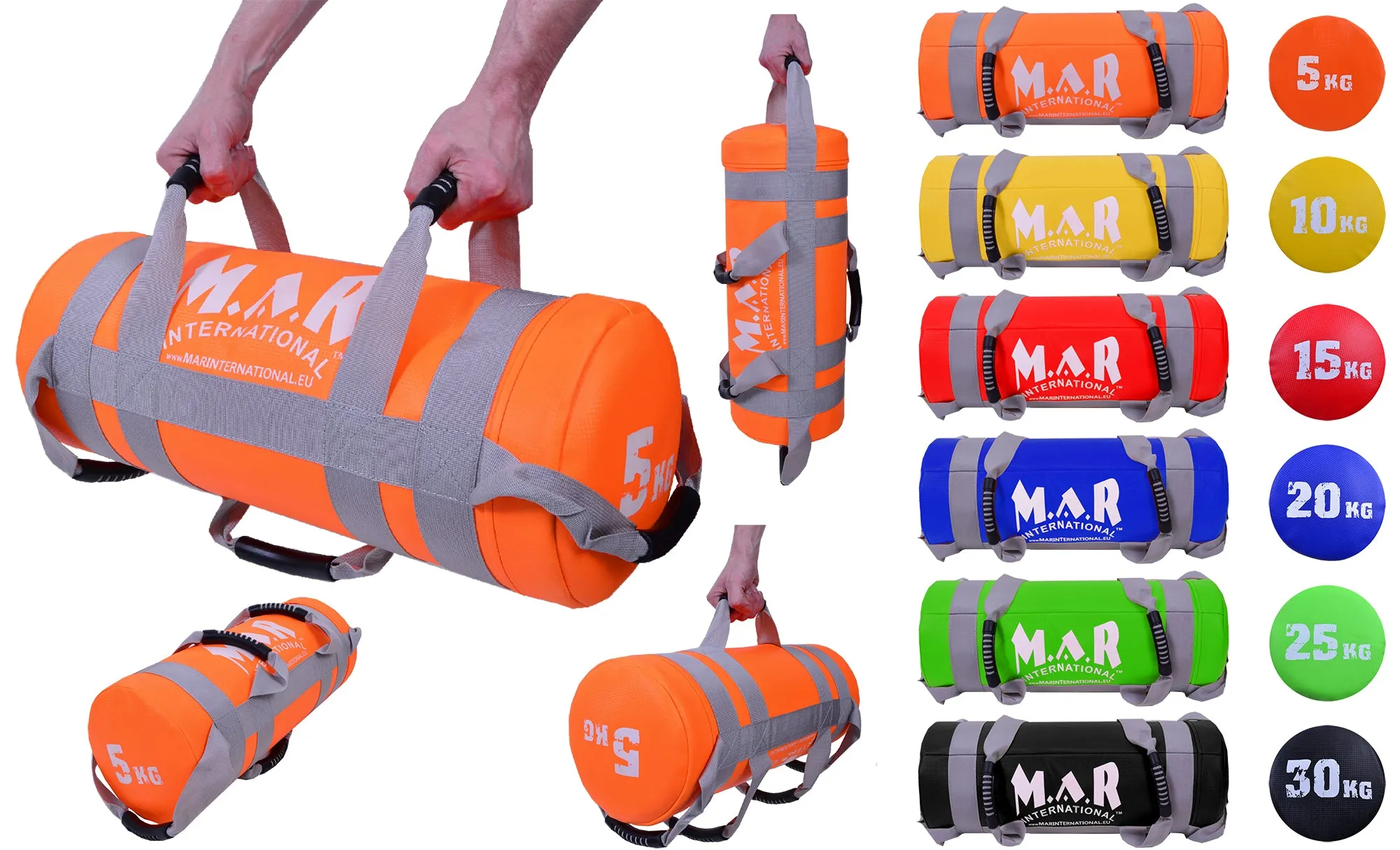 MAR-371 | 5KG Power Core Weighted Bag (ORANGE)