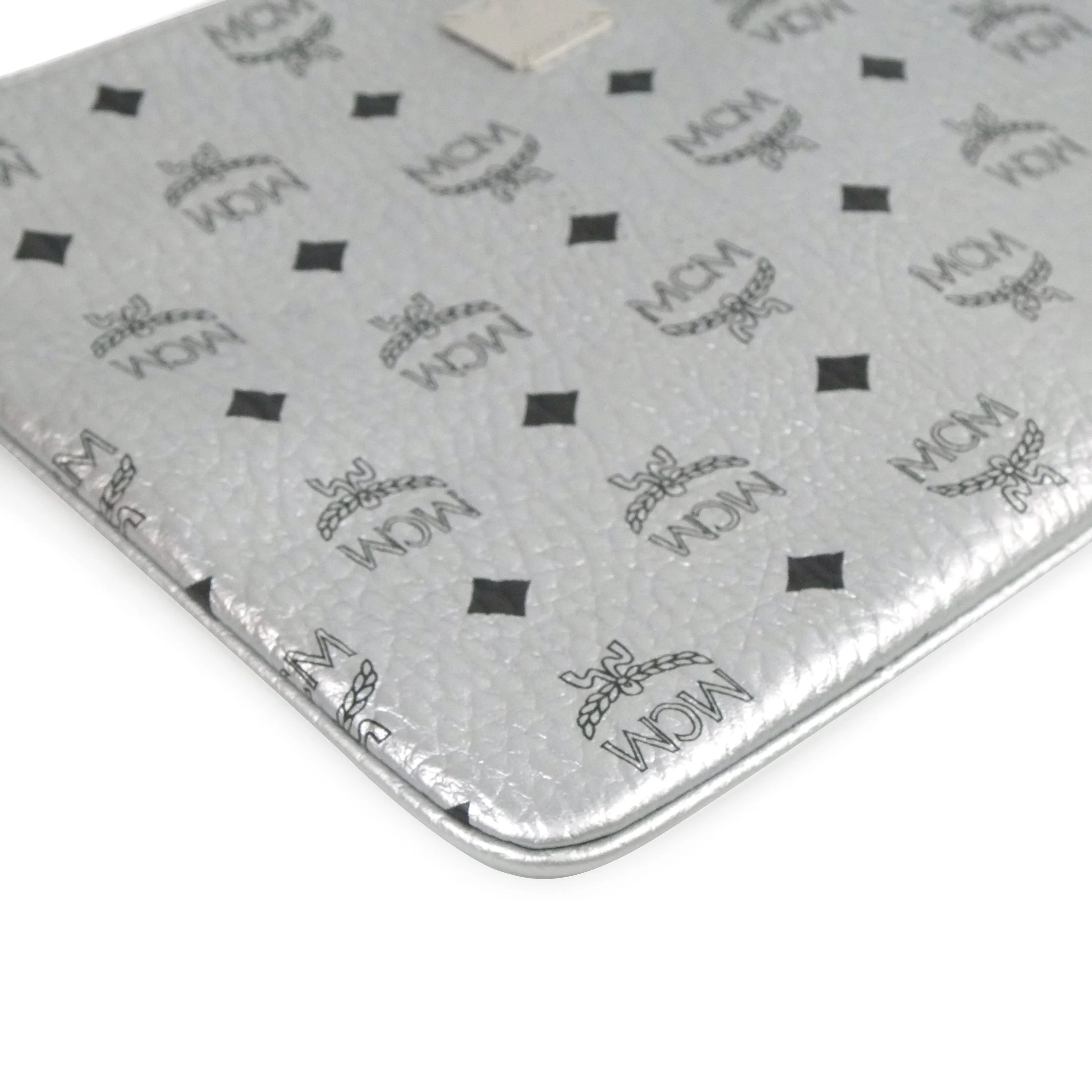 MCM Clutch Silver