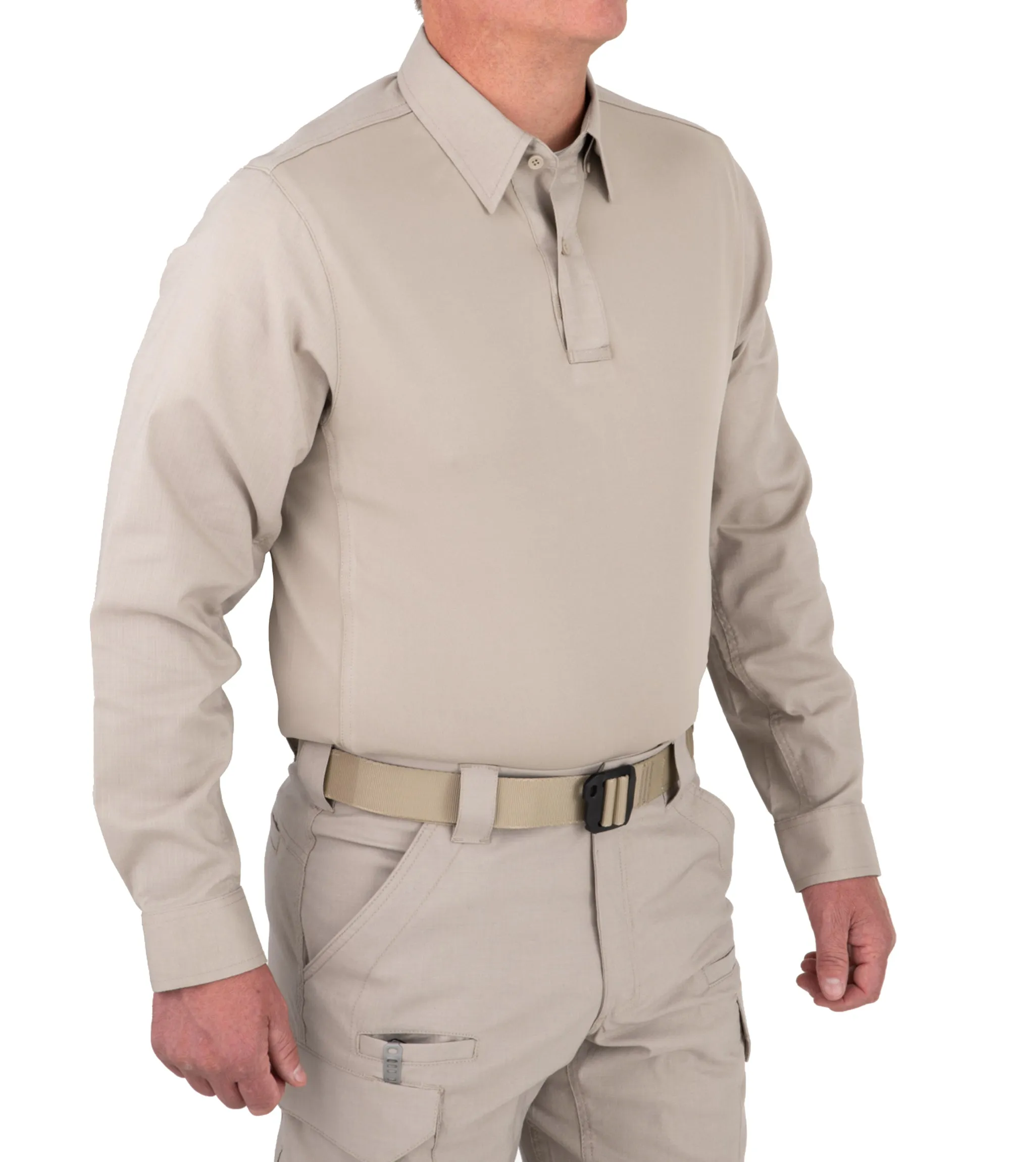 Men's V2 Pro Performance Shirt / Silver Tan