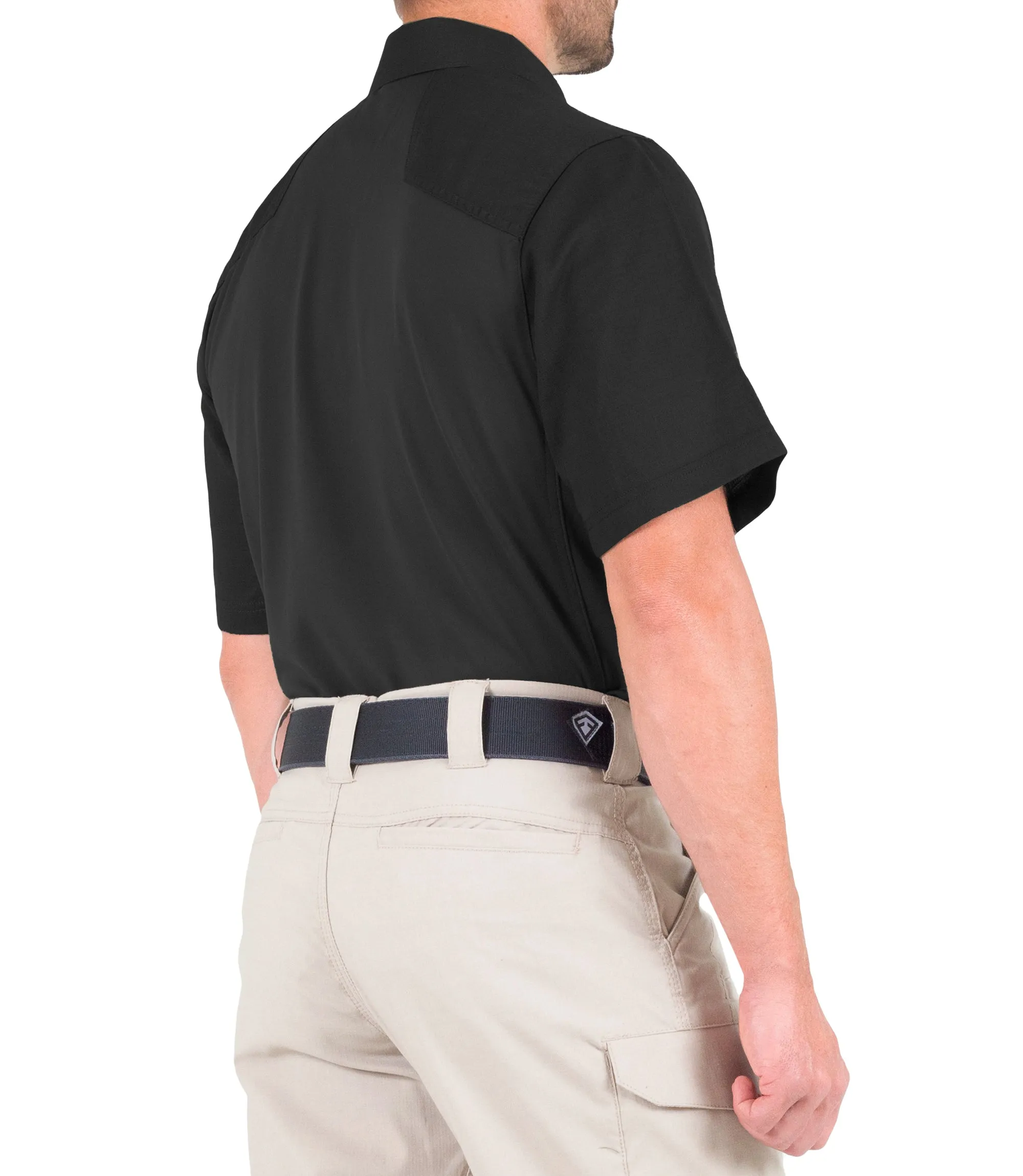 Men's V2 Pro Performance Short Sleeve Shirt / Black