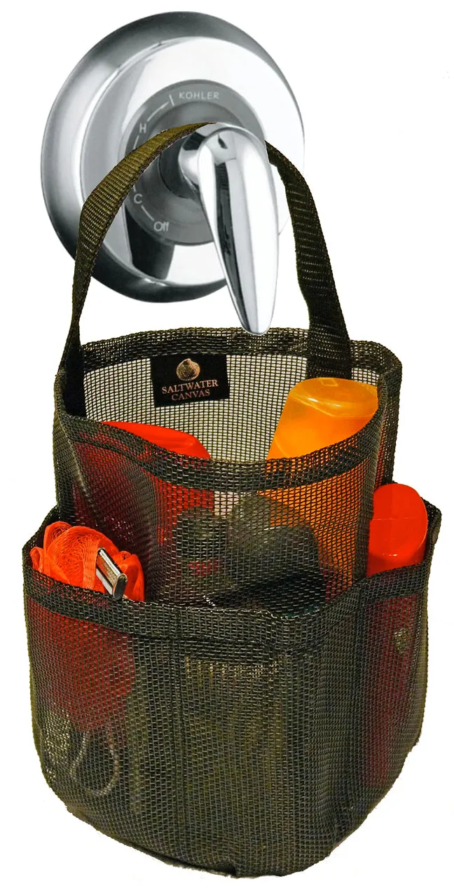 Mesh Shower Bag * Black * 30% off at checkout