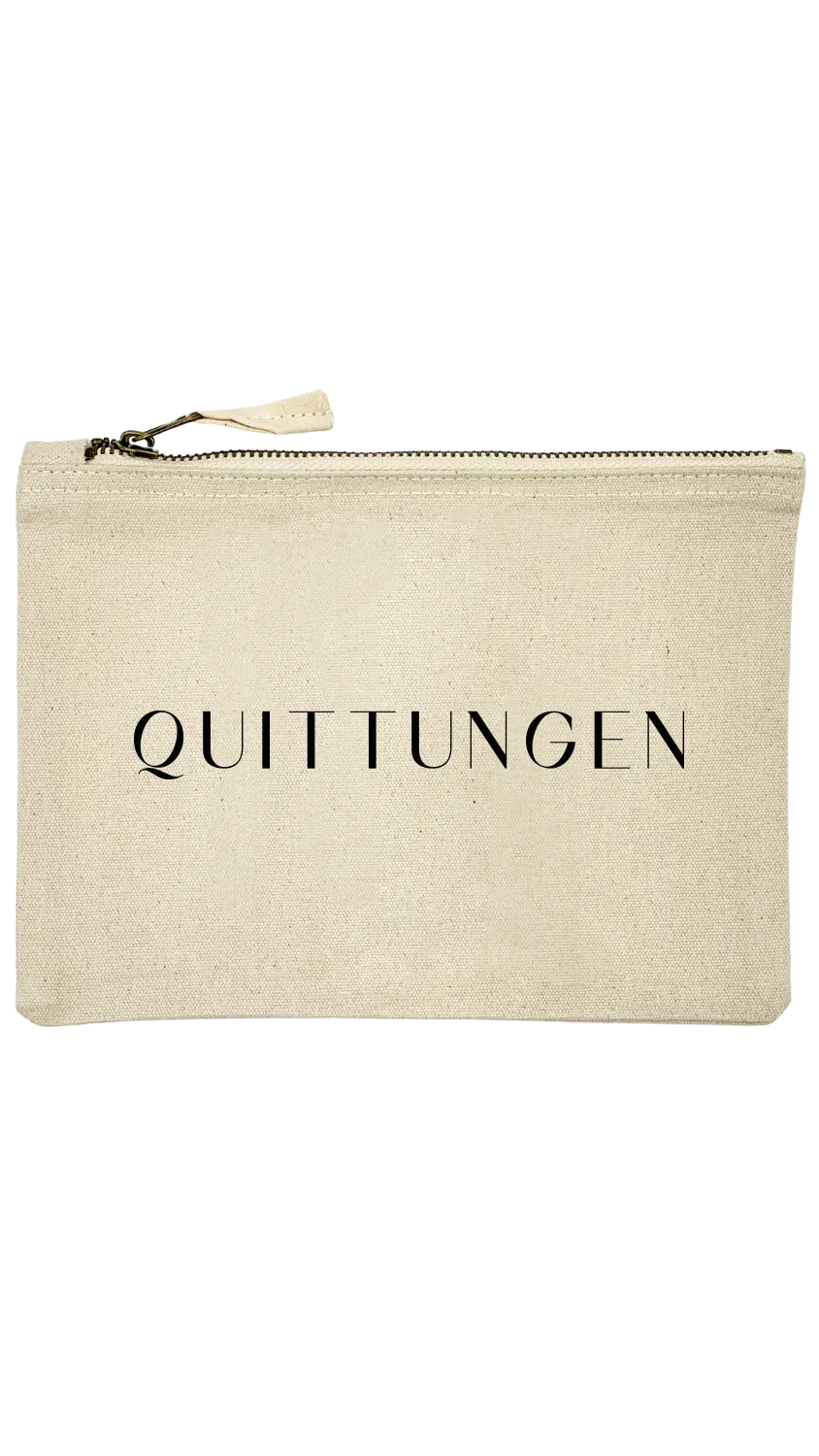 Mini bag mit "Quittungen" Motiv