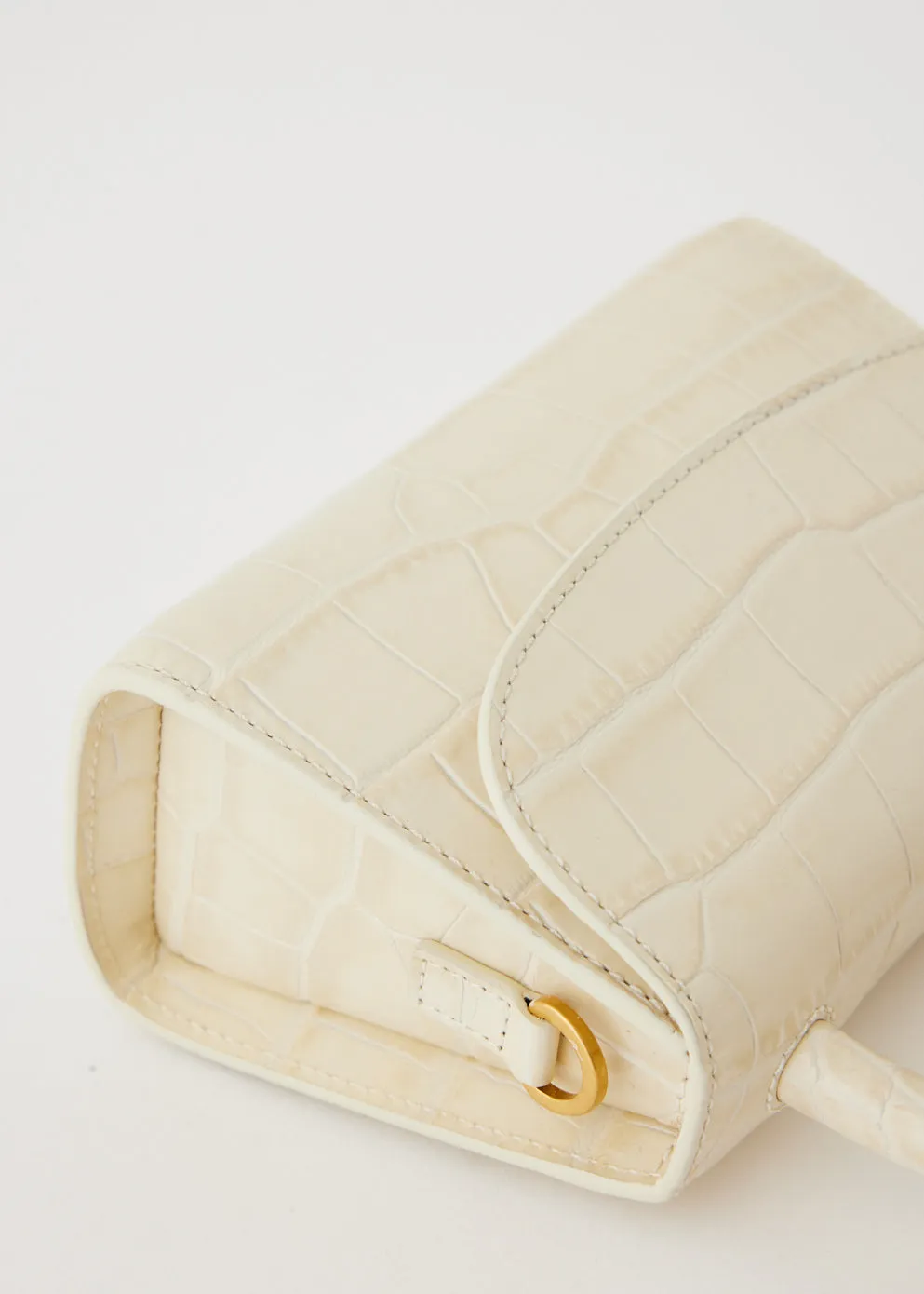 Mini Croc Embossed Bag