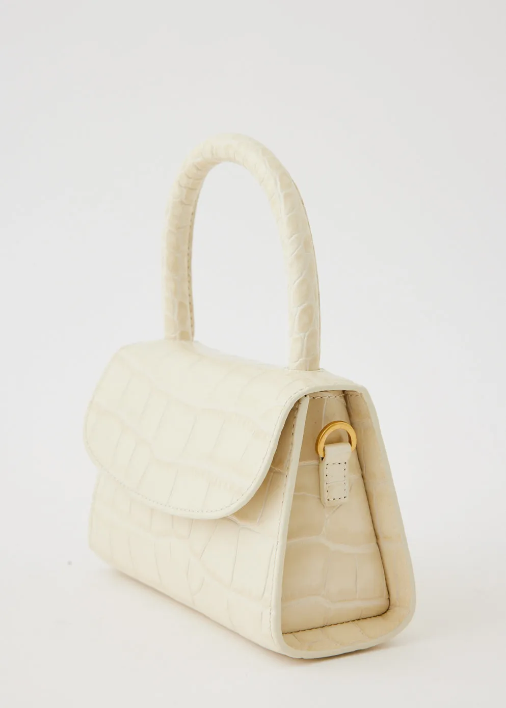 Mini Croc Embossed Bag