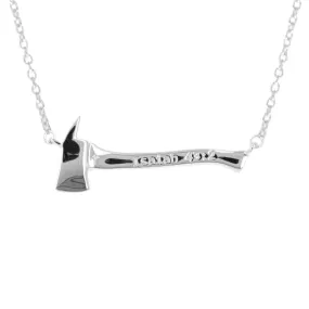 Mini Firefighter Axe Necklace | Sterling Silver