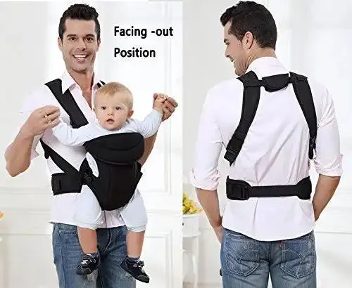 Mother Nest Front/Back Baby Carrier BLACK