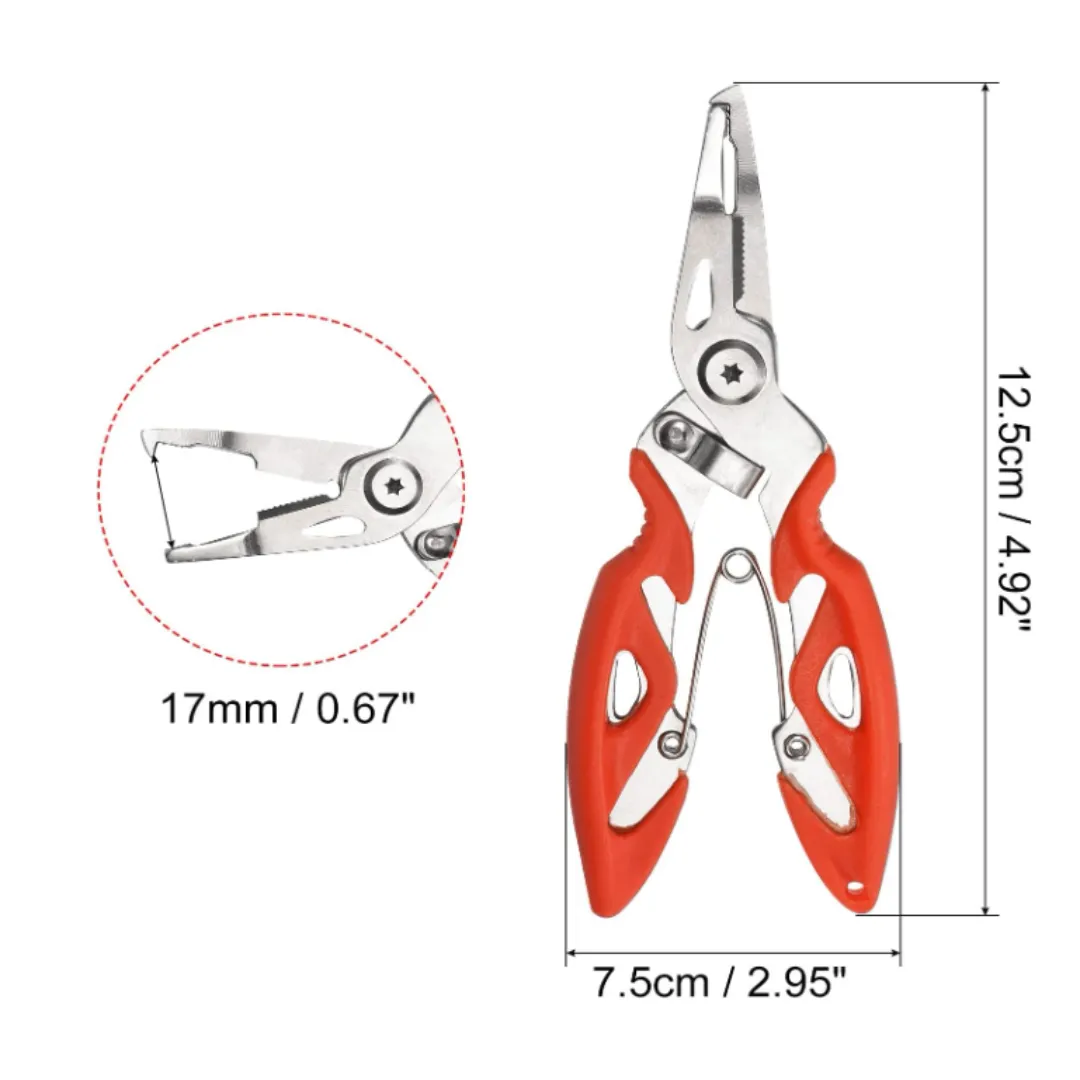 Multitool Hook Remover Fishing Pliers Braided Line Cutting Outdoor Accessories