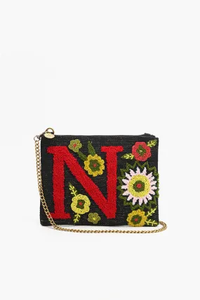 N Floral Crossbody Bag