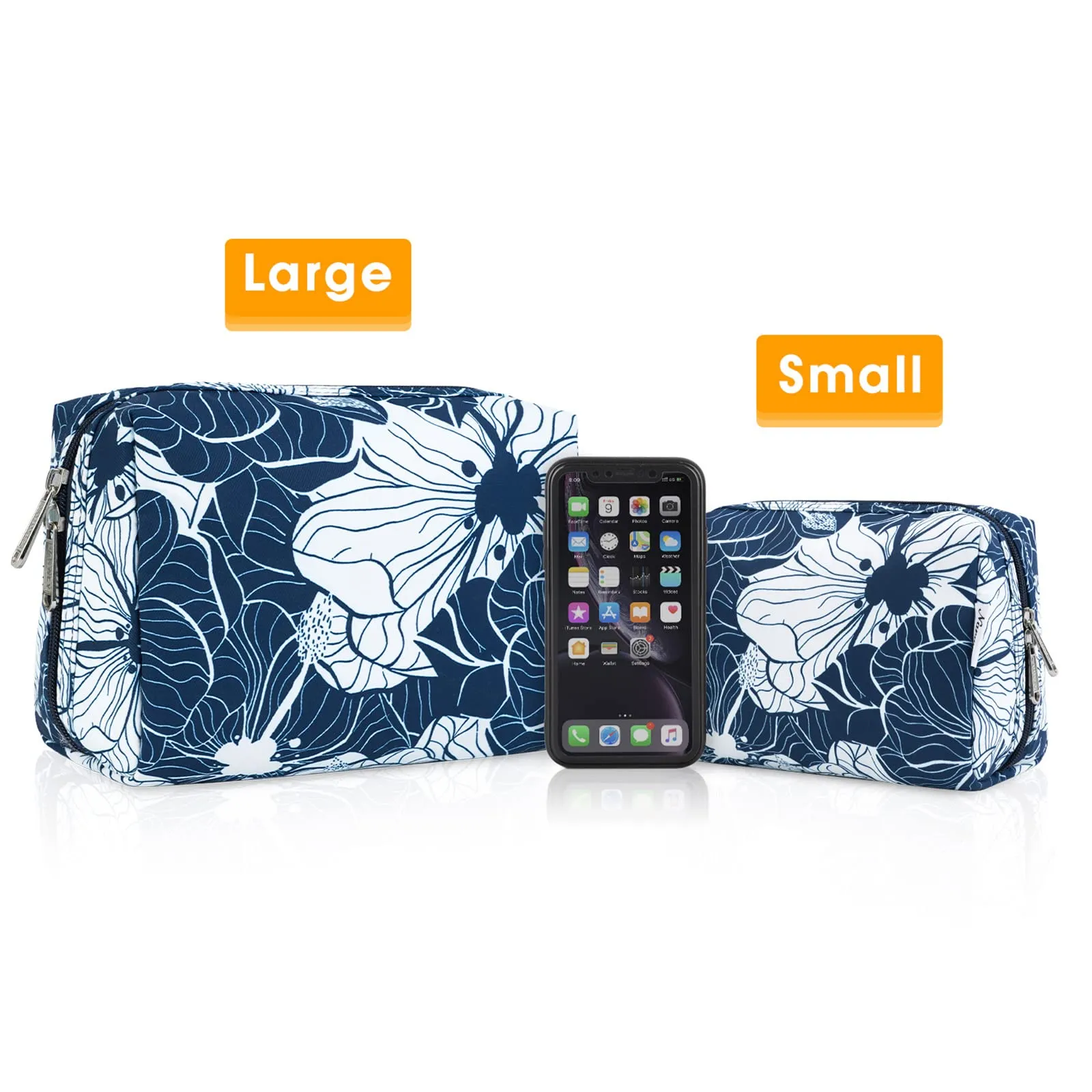 Narwey Travel Cosmetic Makeup Pouch For Women