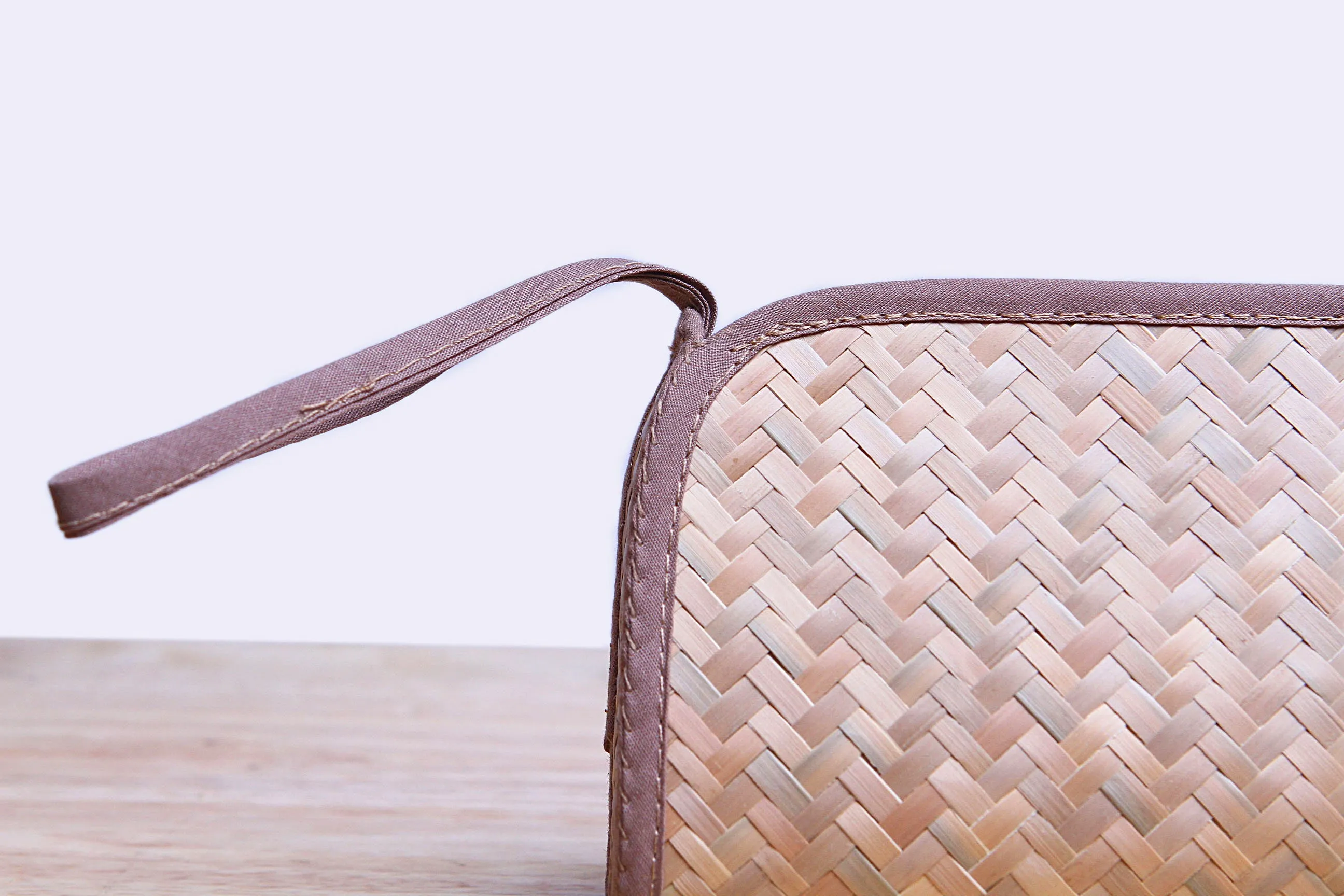 Nattira - Reed woven Pencil Bag