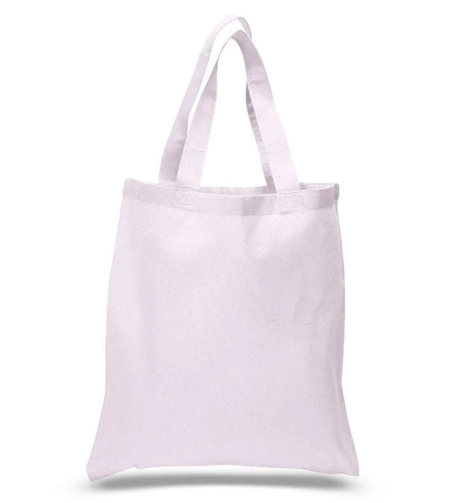 NEW Economical 100% Cotton Reusable Wholesale Tote Bags