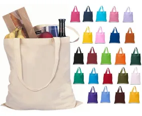 NEW Economical 100% Cotton Reusable Wholesale Tote Bags