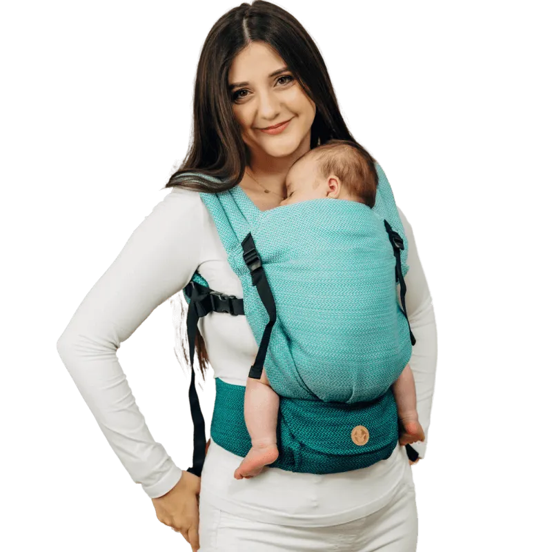 Ombre Green LennyLight Carrier by LennyLamb