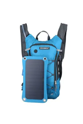 Outdoor Solar Charger And Hydration Backpack