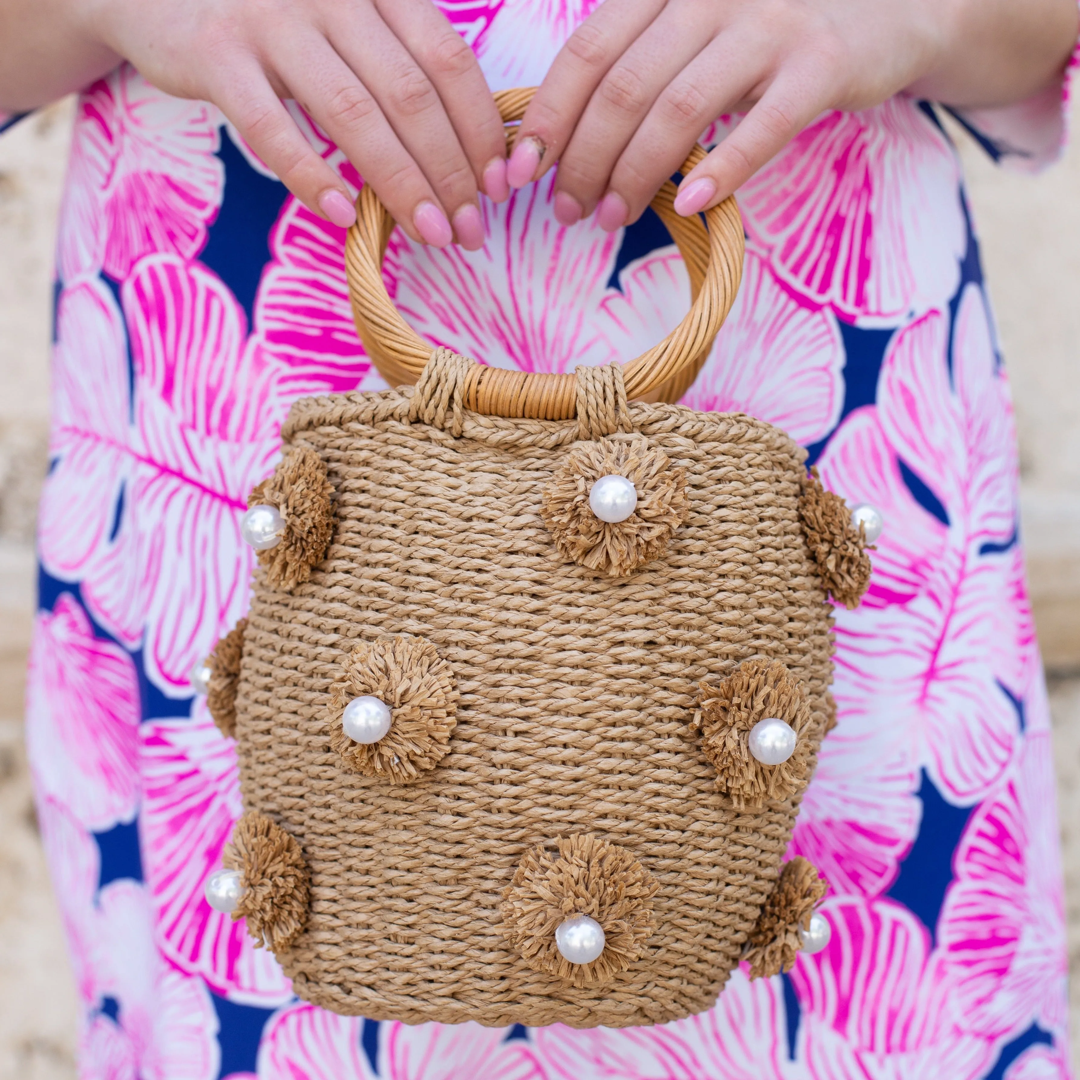 Pearl Bucket Bag