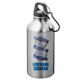 Personalised Birmingham City Bold Crest Water Bottle