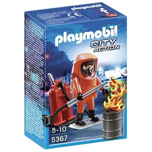 Playmobil City Action Special Forces Firefighter (for Kids 5 - 10) 5367