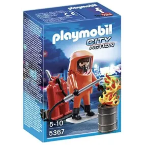 Playmobil City Action Special Forces Firefighter (for Kids 5 - 10) 5367