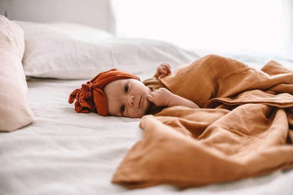 Pop Ya Tot - Muslin Swaddle - Golden Sun Essential Range