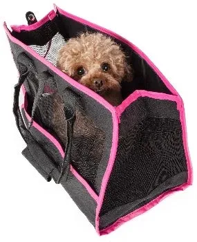 'Posh Paw' Leatherette Pet Carrier