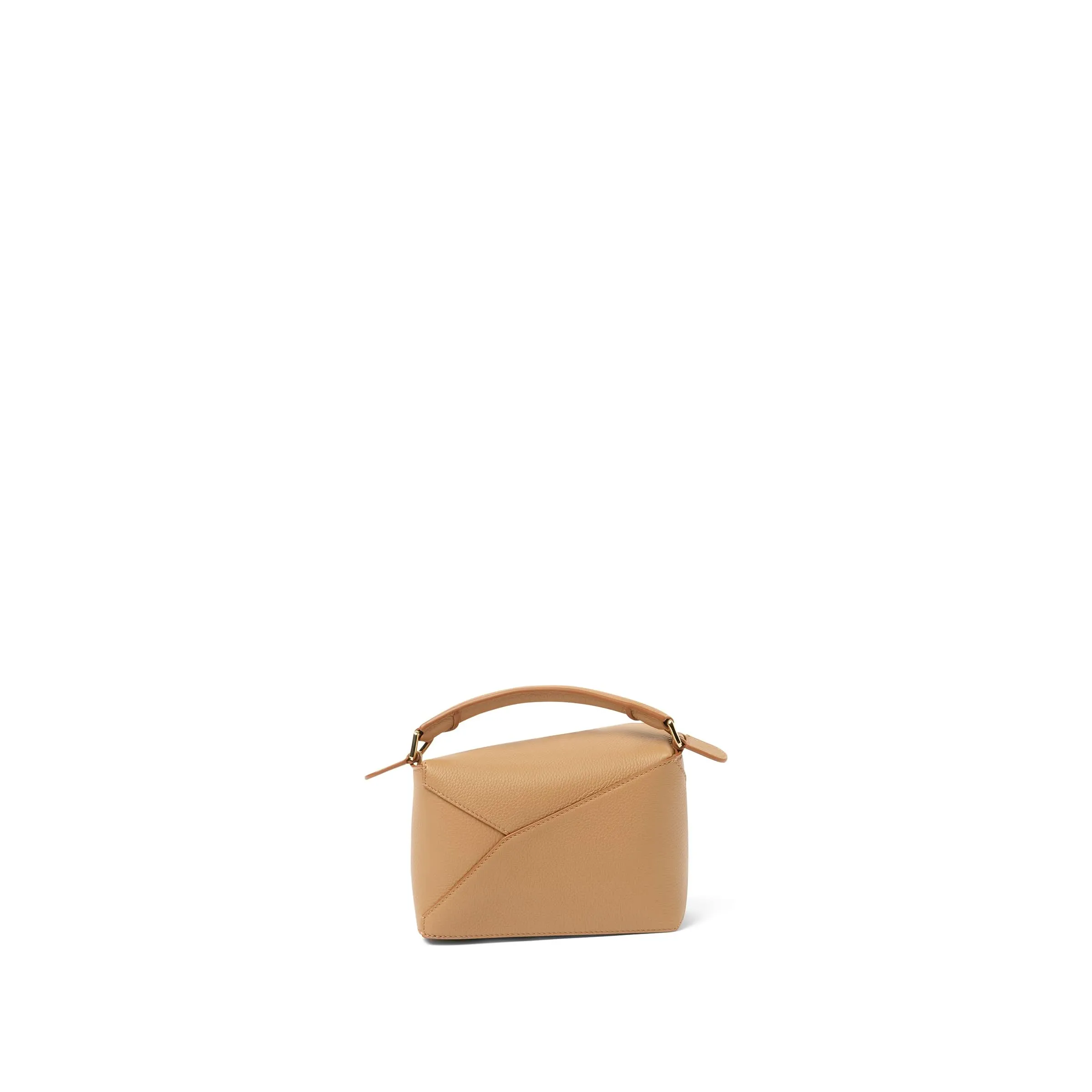 Puzzle Edge Mini Bag in Toffee