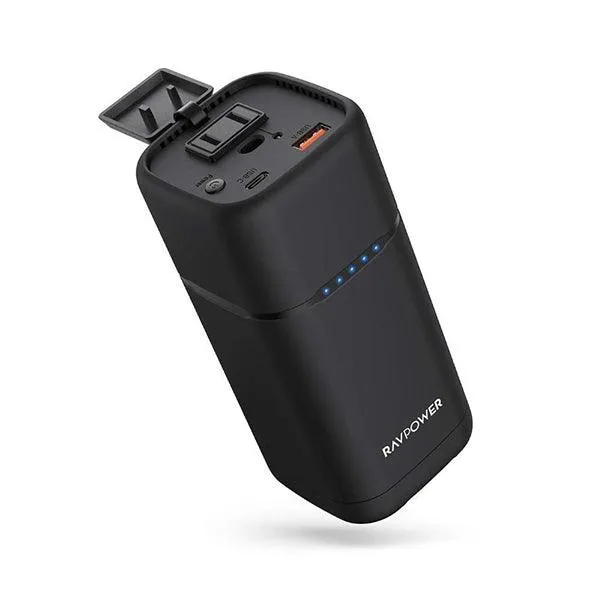 RAVPower PD Pioneer 20000 mAh Portable 80W Powerbank Black-SOYM