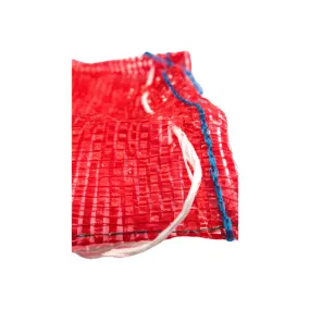 Red Netlon 10kg Fruit &  Vegetable Citrus Loom Bag