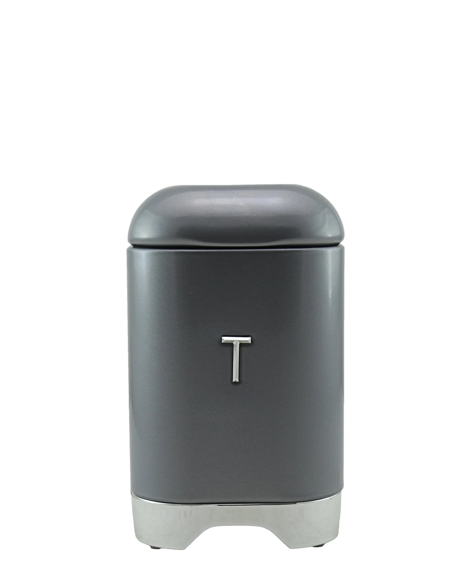 Retro Tea Bag Tin - Silver