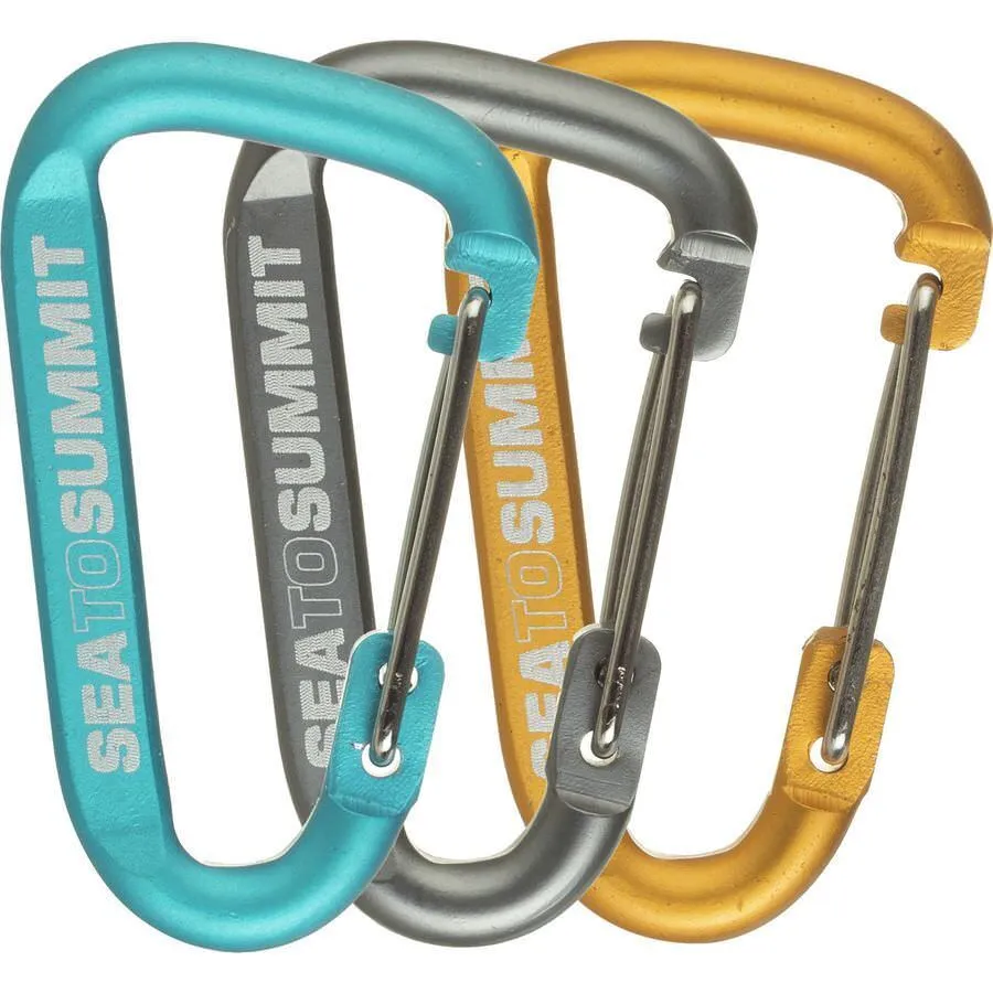 Sea To Summit Accessory Carabiner Pack of 3 登山扣配件套裝