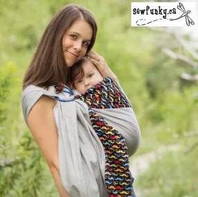 Sewfunky Designer Baby Sling Mustashio #SF034 SOLD OUT