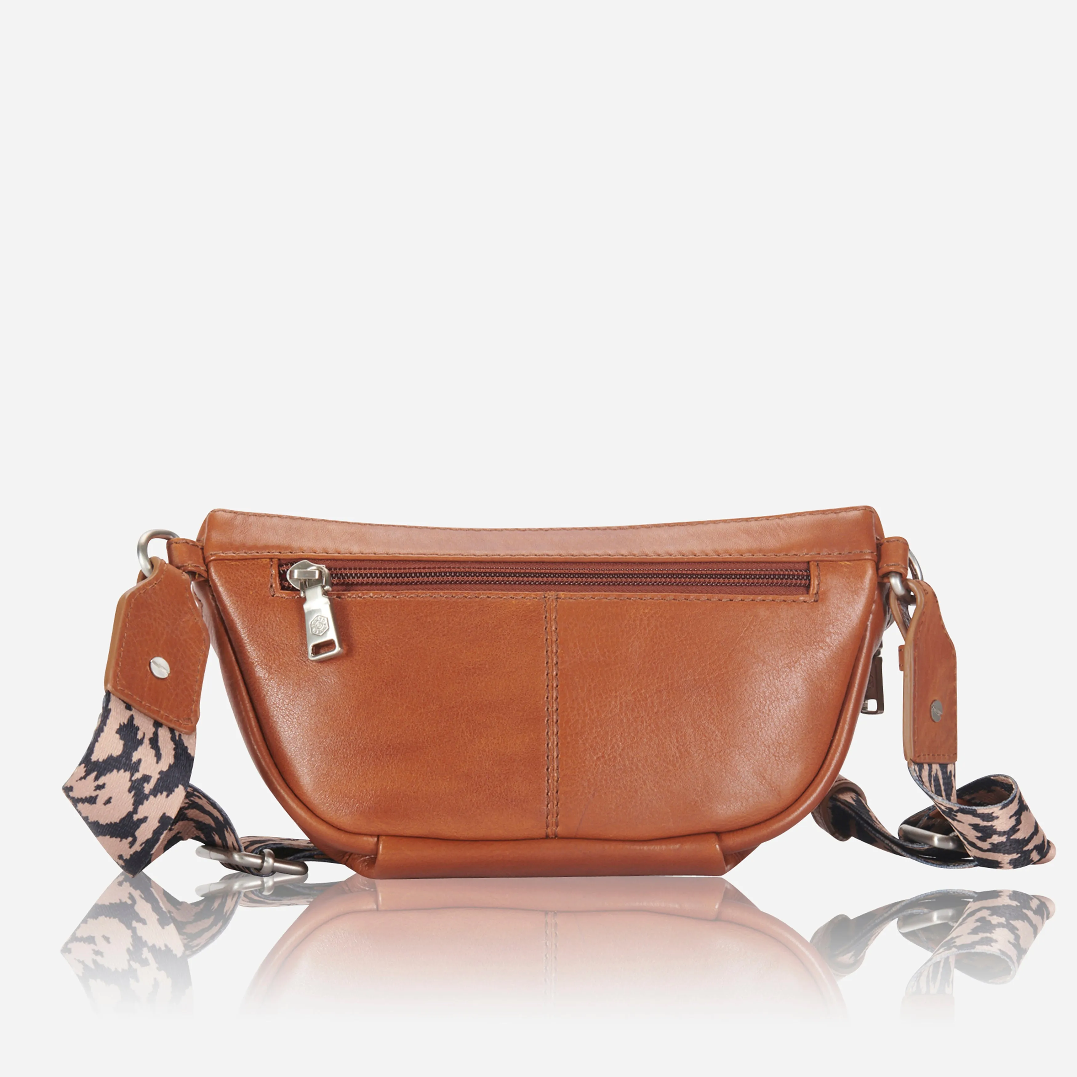 Slim Ladies Leather Waist Bag