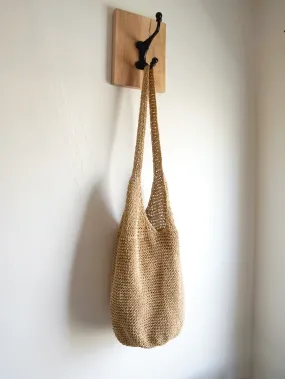 Slouchy Hobo Woven Bag