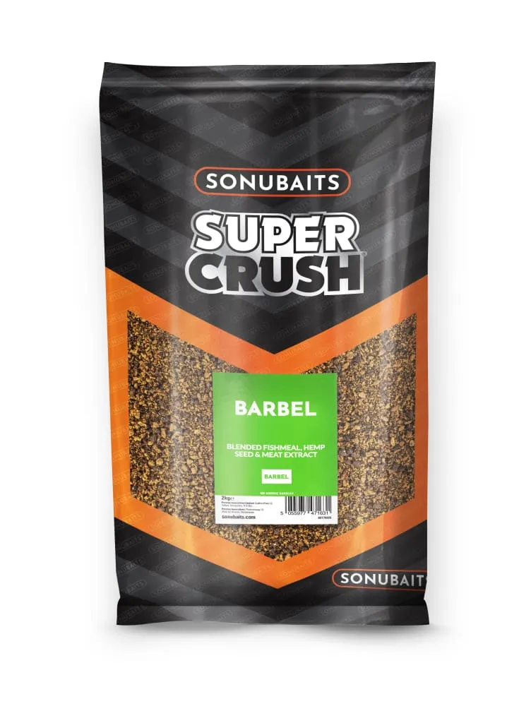 SonuBaits Supercrush Barbel Groundbait 2kg