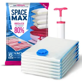 Space Saver Vacuum Storage Bags - Space Saver Bags Jumbo 6 Pack - Save