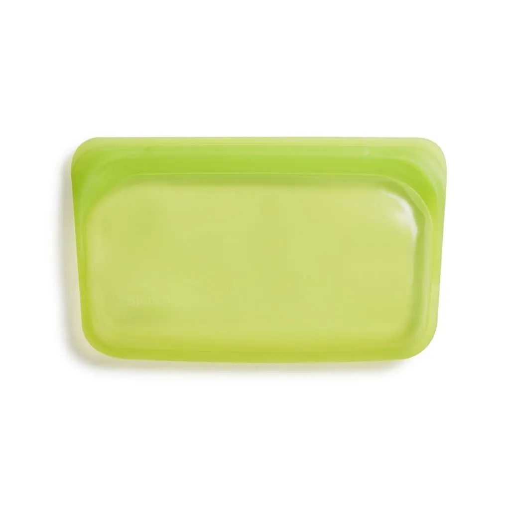 Stasher Reusable Silicone Snack Bag (Small) - Lime