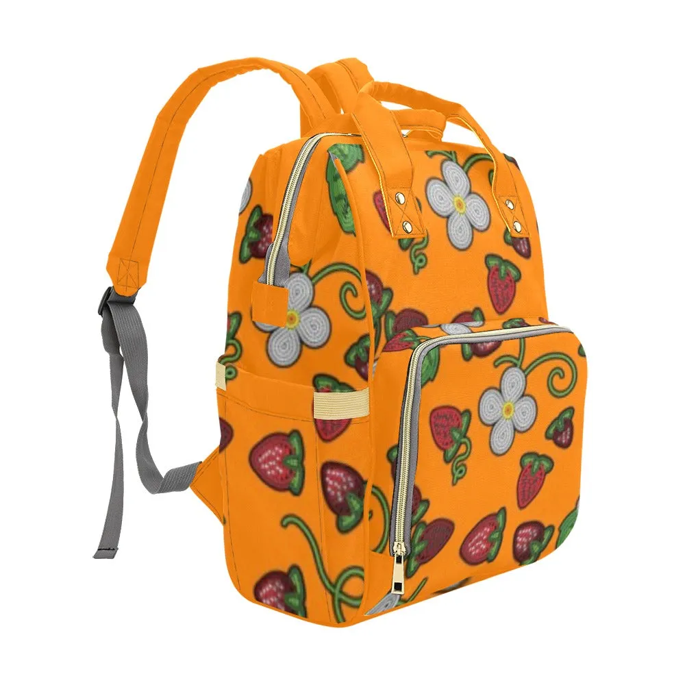 Strawberry Dreams Carrot Multi-Function Diaper Backpack/Diaper Bag