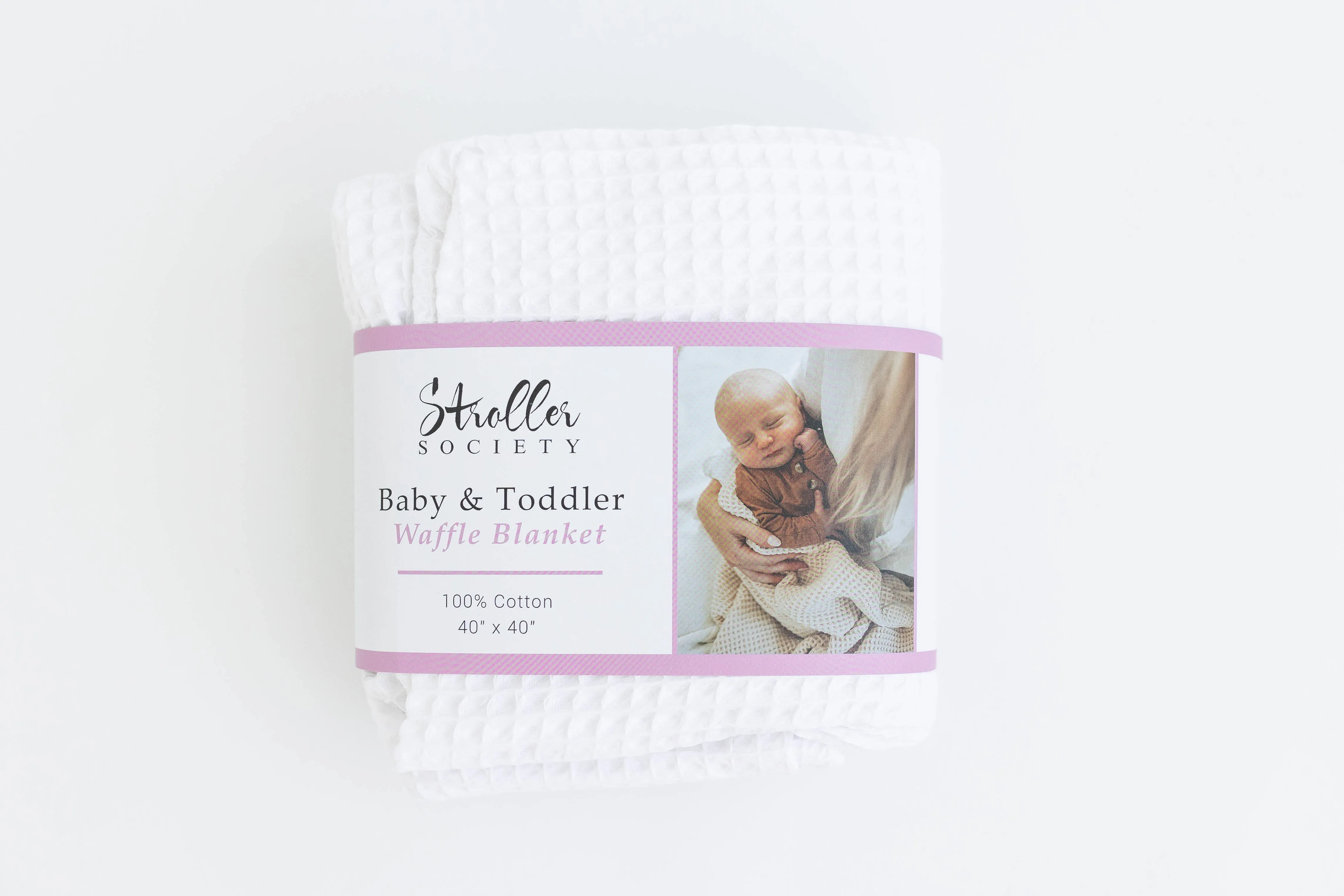 Stroller Society Baby Waffle Blanket