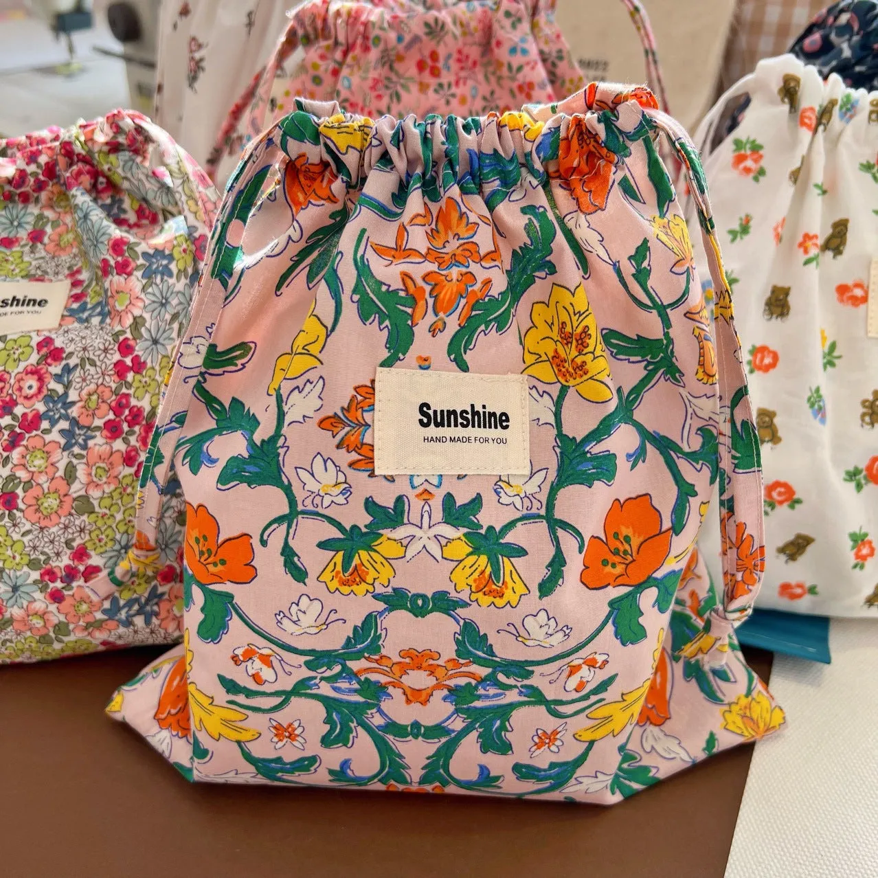 Sunshine Cotton Travel Storage Bag