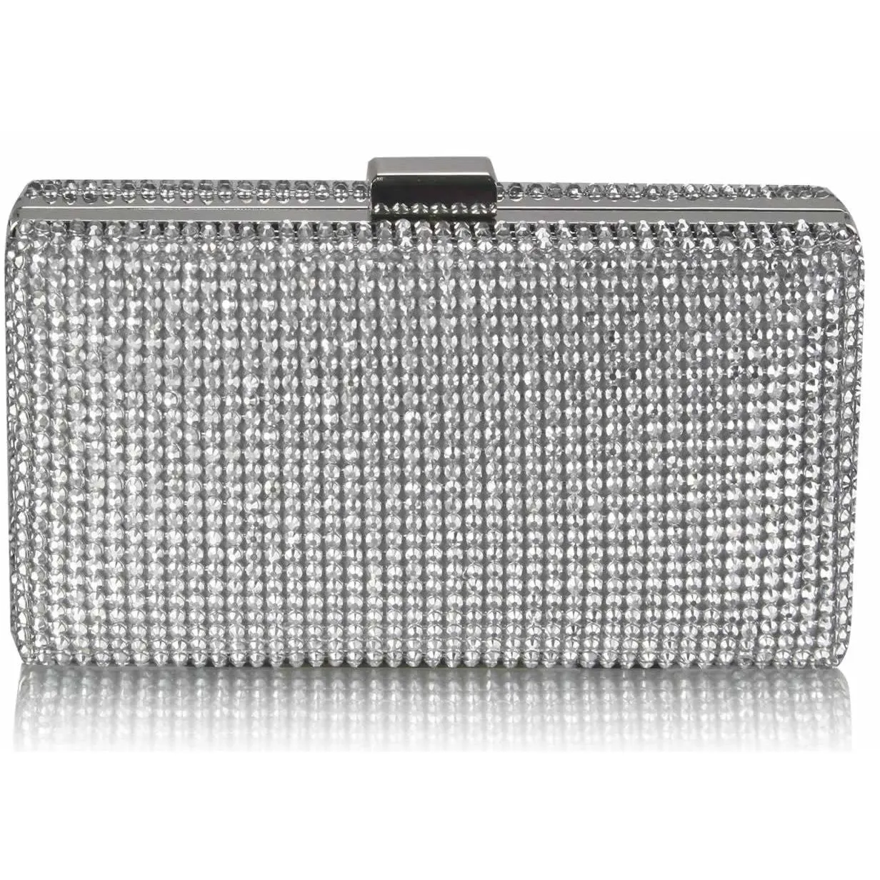 Tamera Crystal Encrusted Clutch