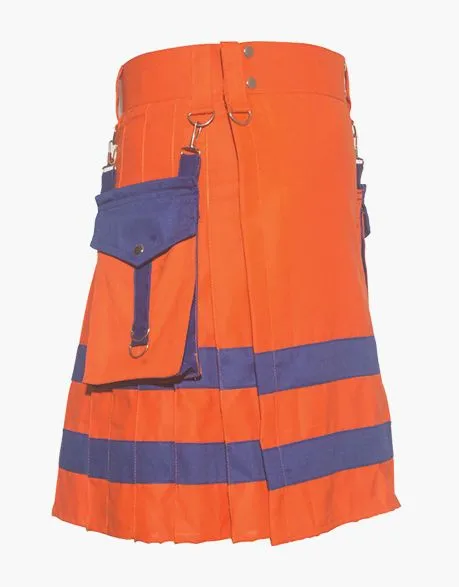 The Orange Utility Kilt Firefighter