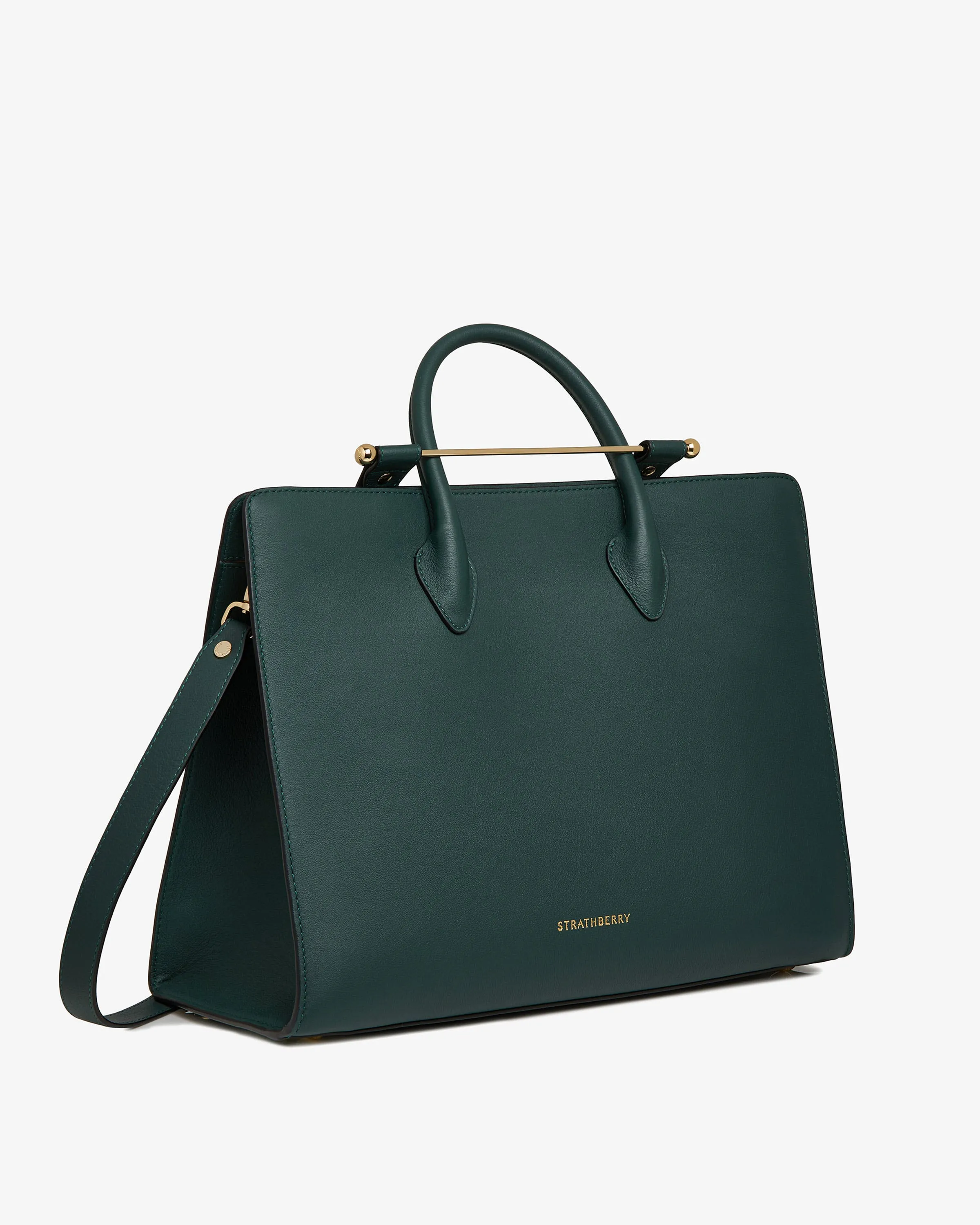 The Strathberry Tote - Bottle Green