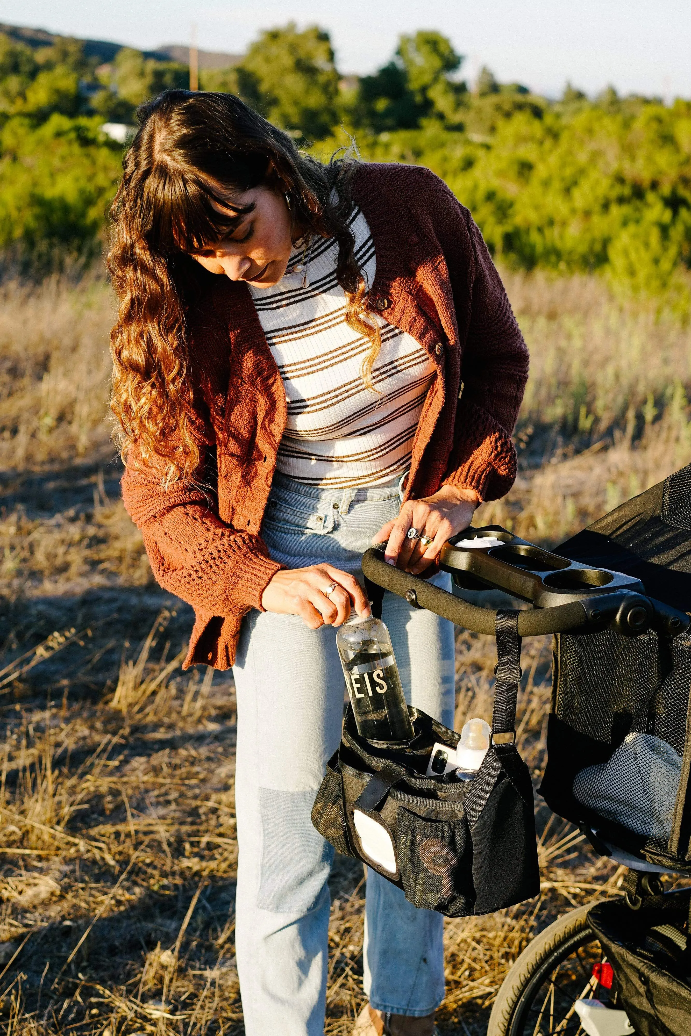 The Stroller Organizer in Black