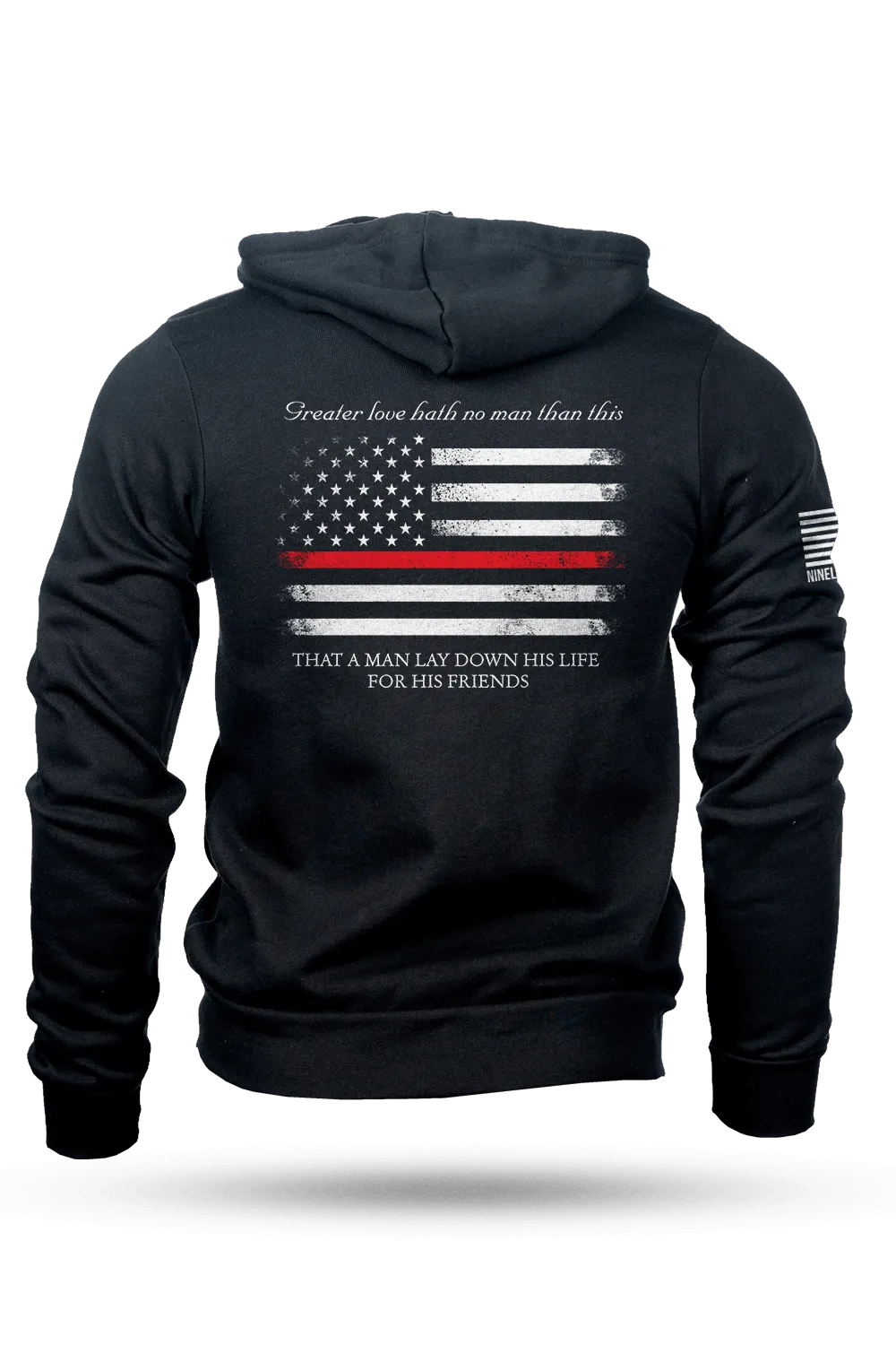 Thin Red Line - Full-Zip Hoodie