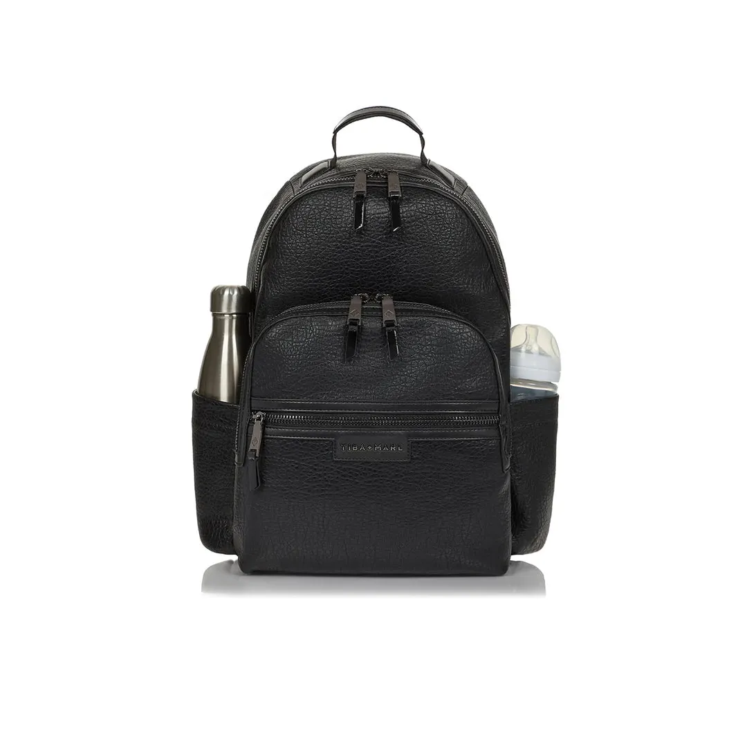 Tiba   Marl Elwood Twin Backpack - Black