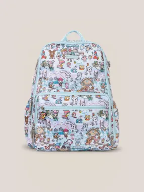 tokidoki Snow Day Zealous Backpack Diaper Bag — Ice Blue