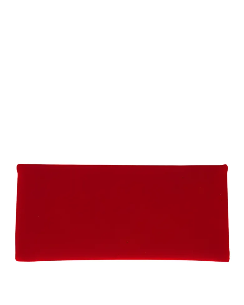 Tom Ford Womens Velvet Ava Crystal Clutch In Red