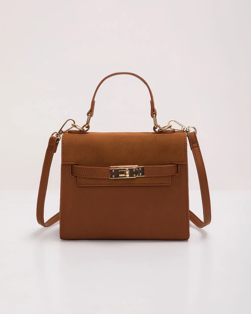 Tracey Structured Top Handle Bag