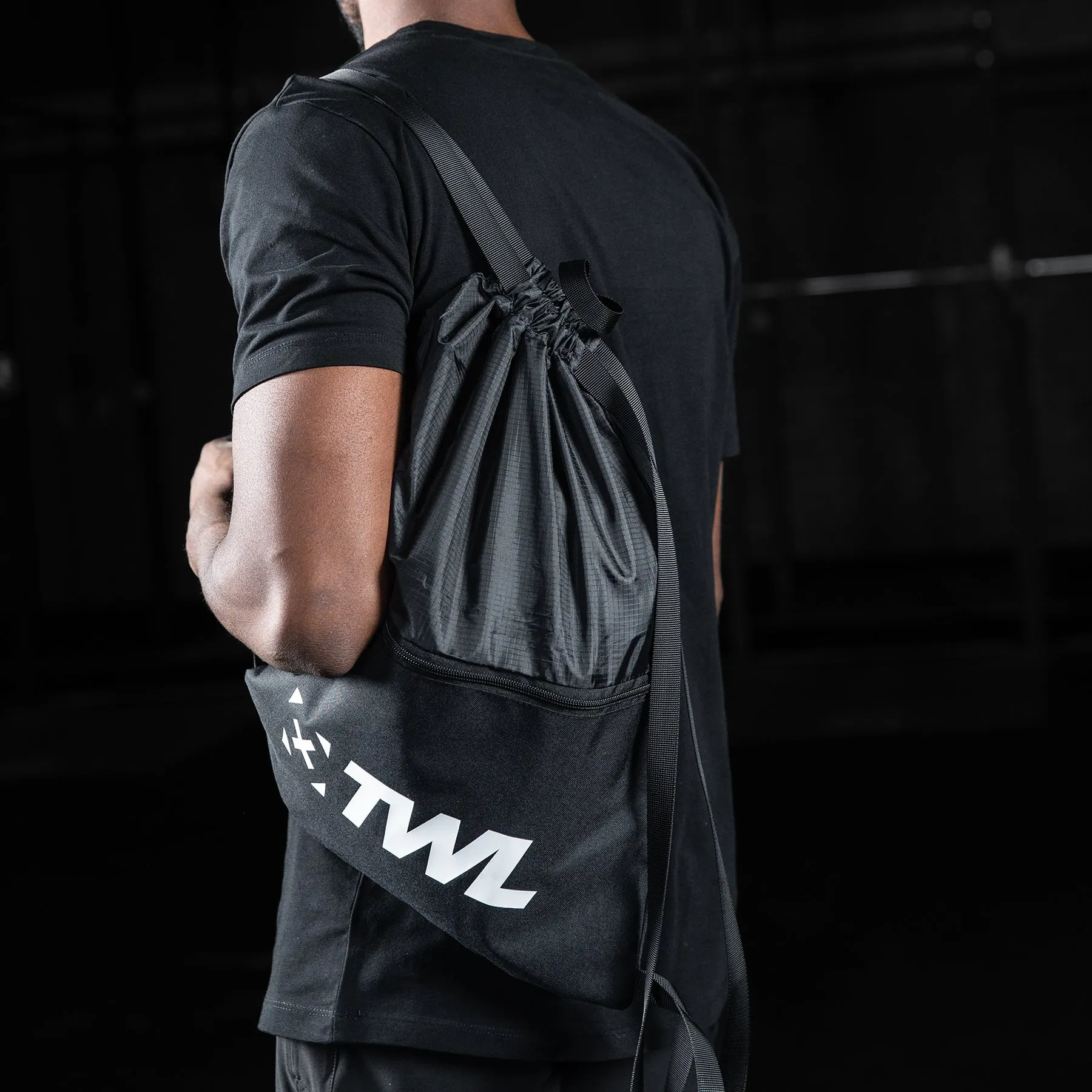 TWL - PREMIUM DRAWSTRING BAG - BLACK