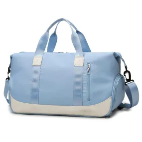 Two Toned Duffle Gym Bag